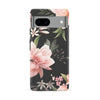 Google Pixel 8A Peonies Two Floral Phone Case in Black
