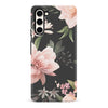 Peonies Two Floral Phone Case - Black