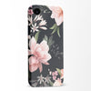 Peonies Two Floral Phone Case - Black