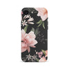 Peonies Two Floral Phone Case - Black