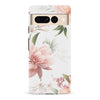 Google Pixel 7 Pro Peonies Two Phone Case in White