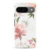 Google Pixel 9 Peonies Two Phone Case in White