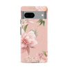 Google Pixel 8A Peonies Two Floral Phone Case in Pink