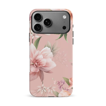 iPhone 17 Pro Max Peonies Two Floral Phone Case Pink