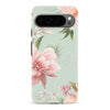 Google Pixel 9 Pro Peonies Two Floral Phone Case in Green