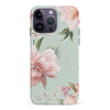 iPhone 15 Pro Floral Phone Case in Green