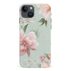 iPhone 15 Plus Floral Phone Case in Green
