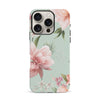 iPhone 16 Pro Floral Phone Case in Green