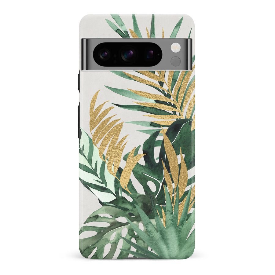 Google Pixel 8 Pro watercolour plants one phone case