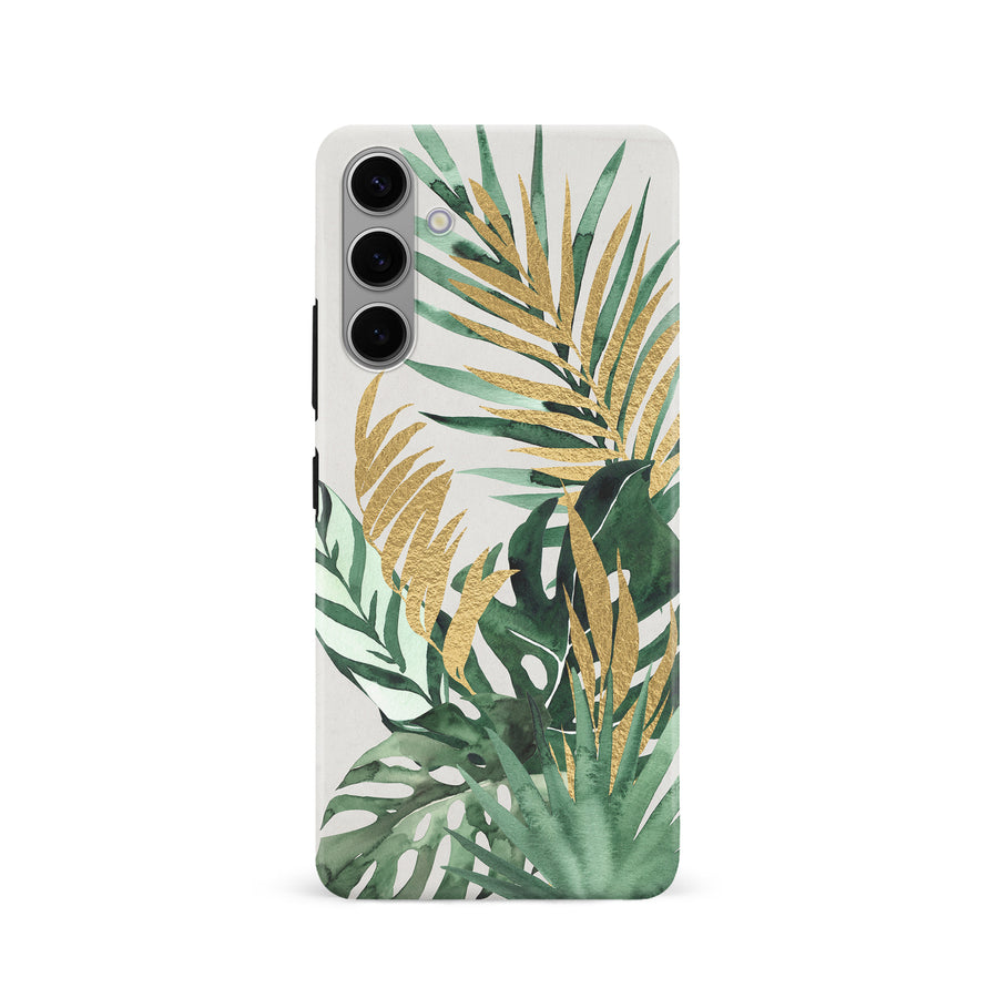 Samsung S24 Watercolour Plants One Floral Phone Case