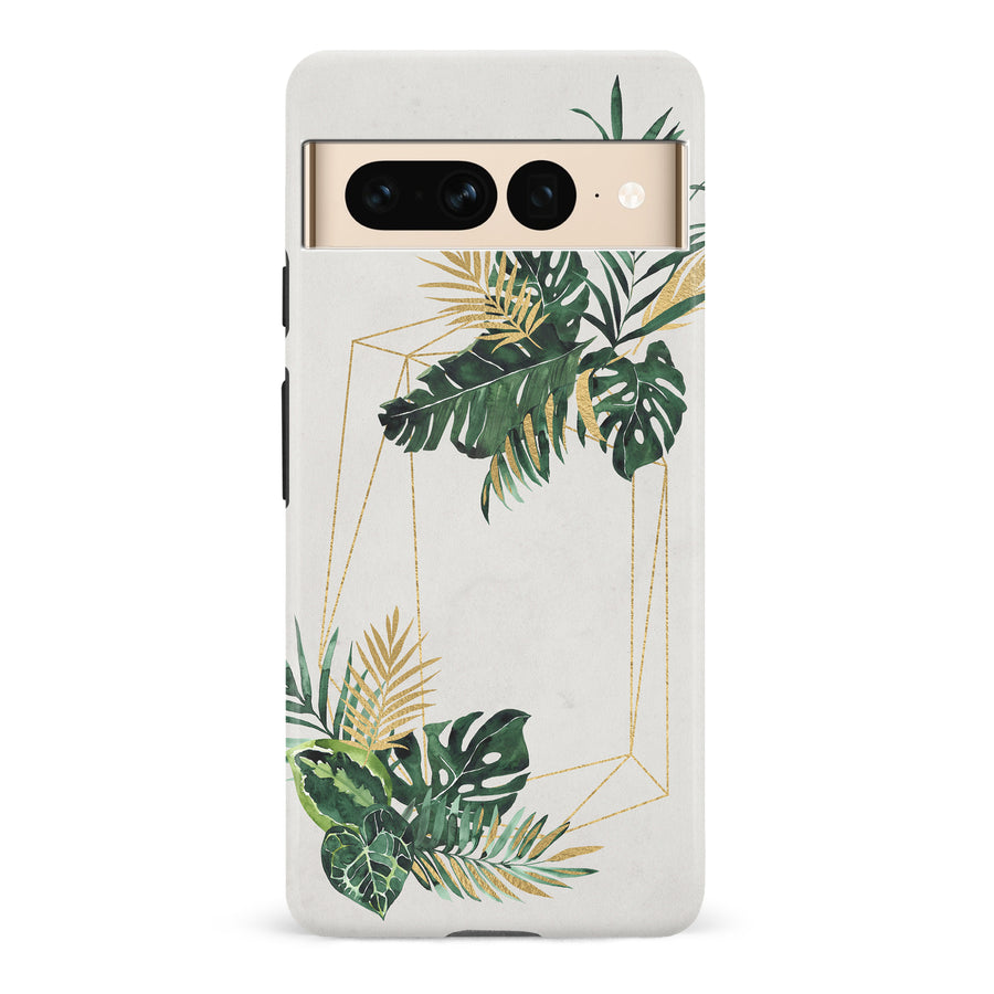 Google Pixel 7 Pro watercolour plants two phone case