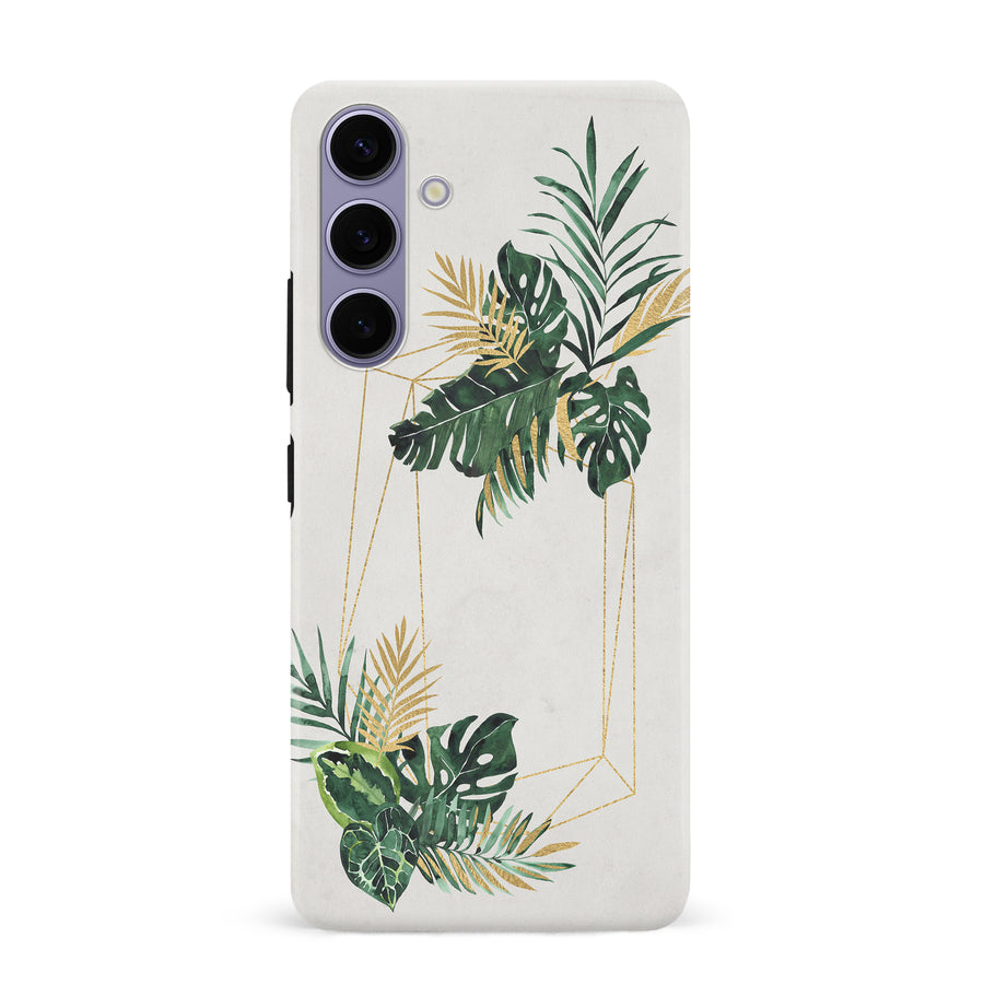 Samsung S24 Plus Watercolour Plants Two Floral Phone Case