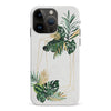 iPhone 15 Pro Max watercolour plants two phone case