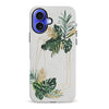iPhone 16 Plus watercolour plants two phone case