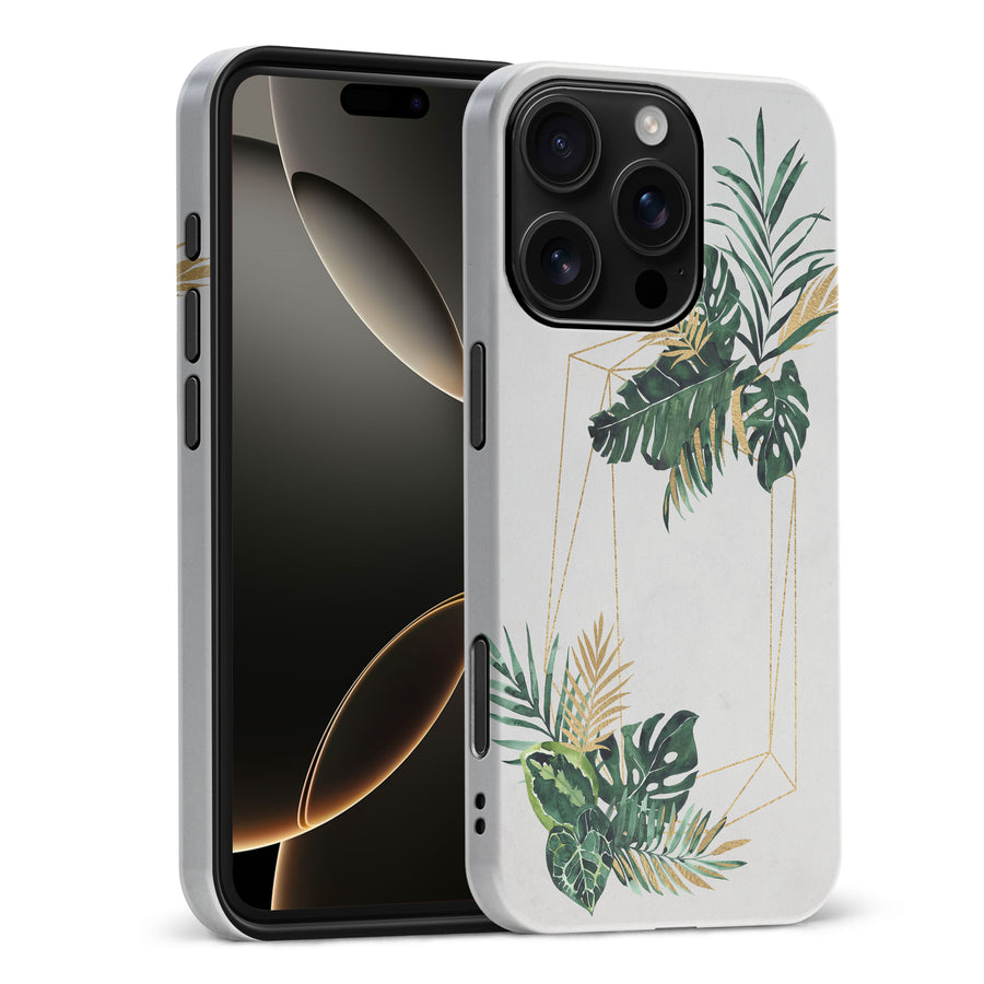 iPhone 16 Pro Max watercolour plants two phone case