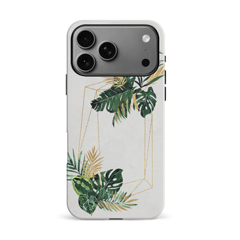 iPhone 17 Pro Max Watercolour Plants Two Floral Phone Case