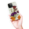 iPhone 15 Pro Max flowers on canvas phone case
