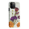 iPhone 15 Pro Max flowers on canvas phone case