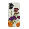 iPhone 16 flowers on canvas phone case