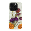 iPhone 16 Pro Max flowers on canvas phone case