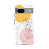Google Pixel 8A Leaves & Stones Phone Case