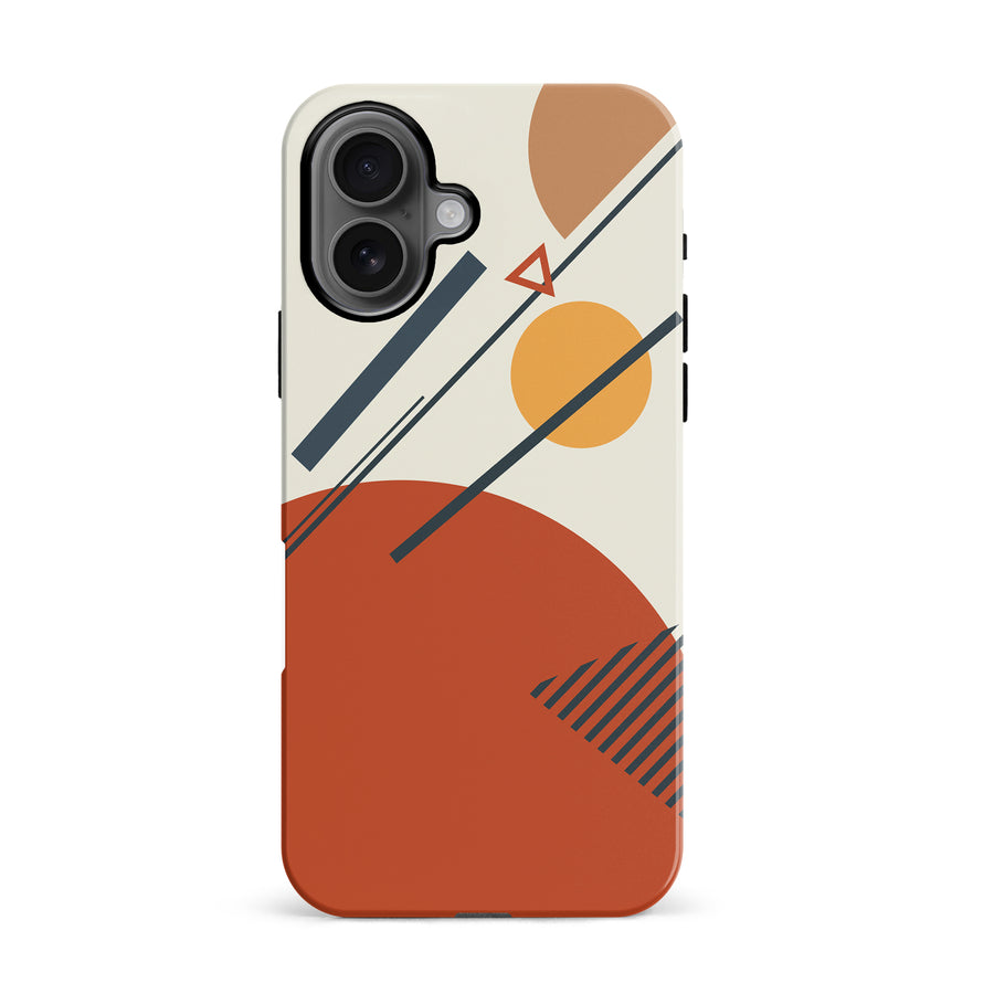 iPhone 16 Terracotta Worlds Phone Case