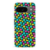 Google Pixel 9 90's Geometry Phone Case in Black