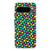 Google Pixel 9 Pro 90's Geometry Phone Case in Black