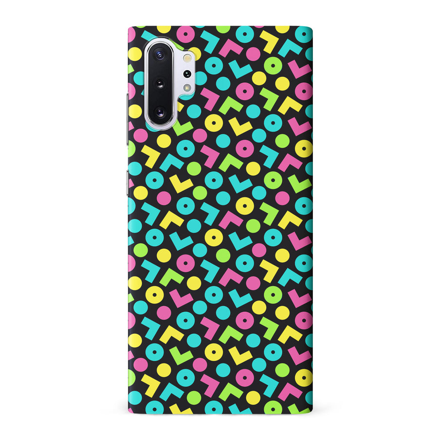 Samsung Galaxy Note 10 Pro 90's Geometry Phone Case in Black