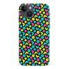 iPhone 15 Plus 90's Geometry Phone Case in Black
