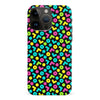 iPhone 15 Pro Max 90's Geometry Phone Case in Black