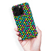 iPhone 16 Pro Max 90's Geometry Phone Case in Black