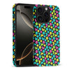 iPhone 16 Pro Max 90's Geometry Phone Case in Black