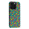 iPhone 16 Pro Max 90's Geometry Phone Case in Black