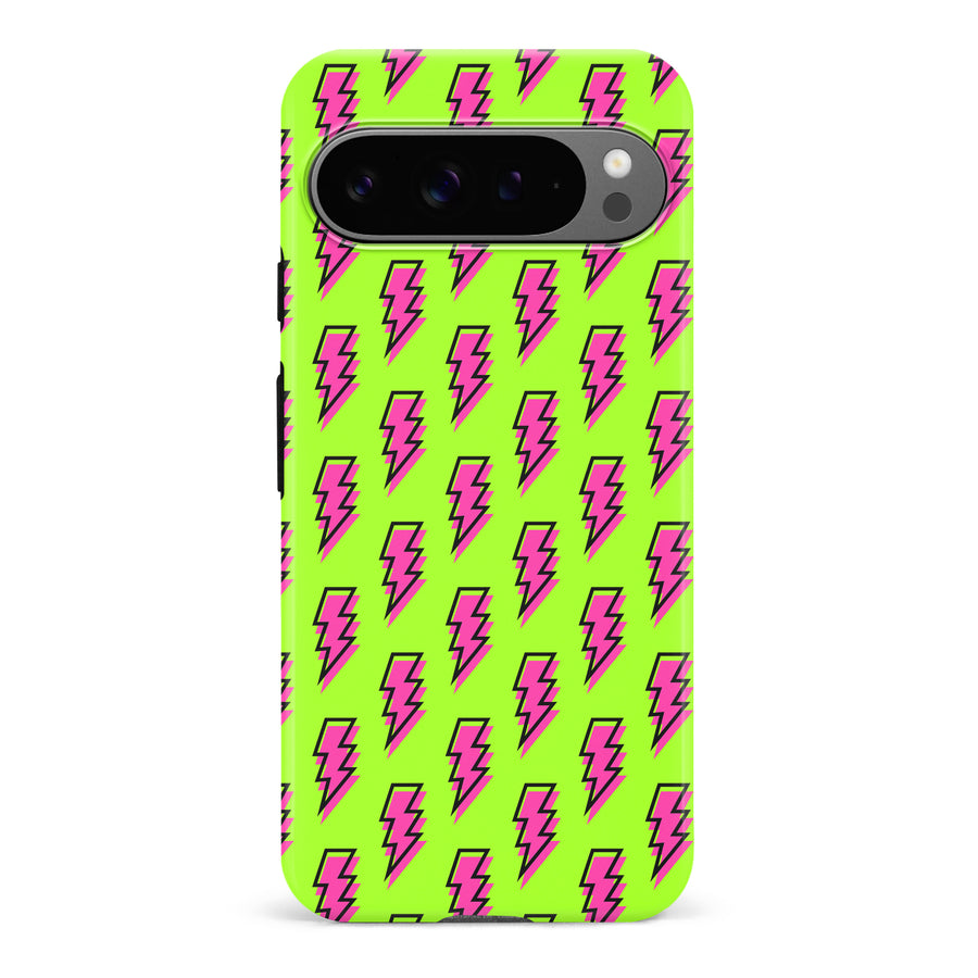 Google Pixel 9 Pro Lightning Phone Case in Green