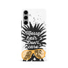 Samsung Galaxy S24 Messy Hair Don't Care Phone Case in White