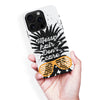 iPhone 16 Pro Max Messy Hair Don't Care Phone Case in White