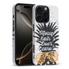 iPhone 16 Pro Max Messy Hair Don't Care Phone Case in White