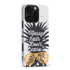 iPhone 16 Pro Max Messy Hair Don't Care Phone Case in White