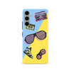 Samsung S24 The Rad 90's Phone Case - Blue/Yellow