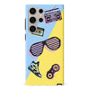 Samsung S24 Ultra The Rad 90's Phone Case - Blue/Yellow