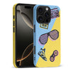 The Rad 90's Phone Case - Blue/Yellow