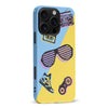 iPhone 16 Pro Max The Rad 90's Phone Case in Blue/Yellow