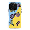 iPhone 16 Pro Max The Rad 90's Phone Case in Blue/Yellow