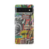 Google Pixel 6A Retro Stickers Phone Case
