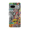 Google Pixel 8A Retro Stickers Phone Case