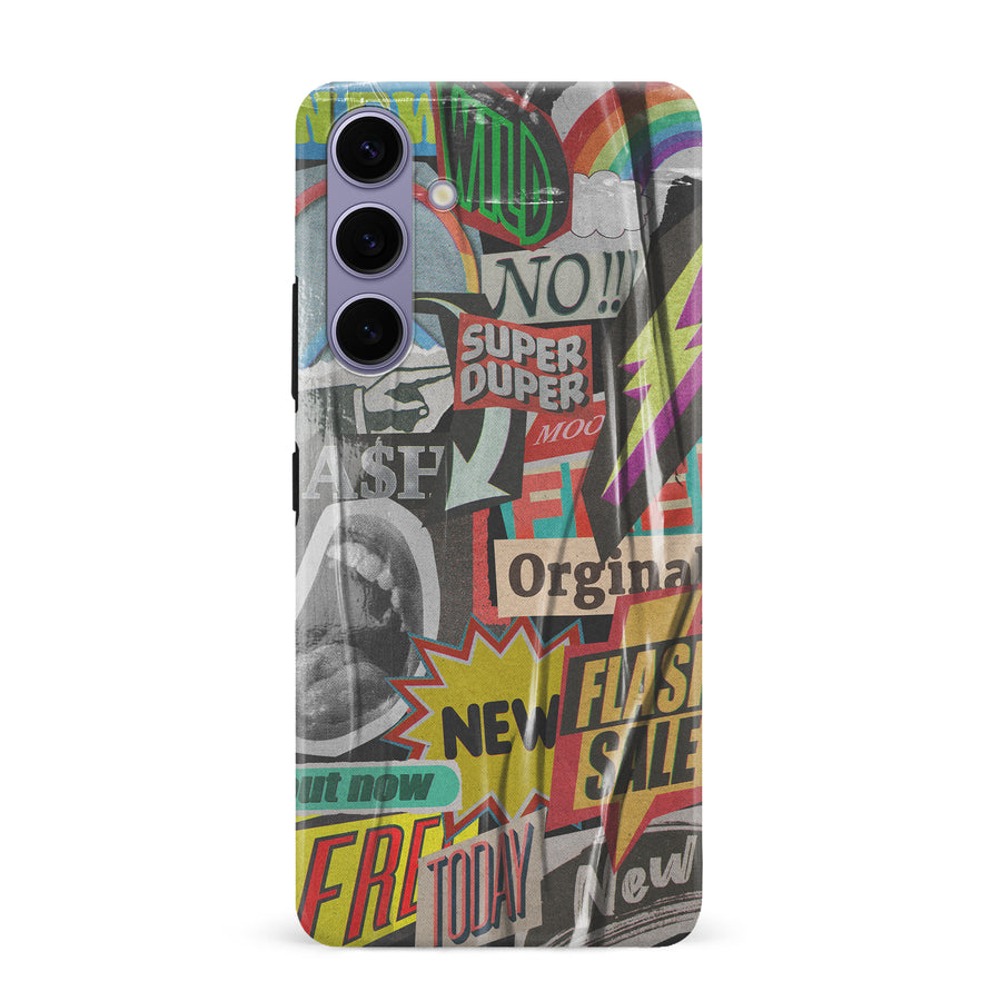 Samsung S24 Plus Retro Stickers Phone Case