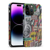 iPhone 15 Pro Max Retro Stickers Phone Case