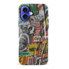 iPhone 16 Plus Retro Stickers Phone Case