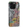 iPhone 16 Pro Max Retro Stickers Phone Case